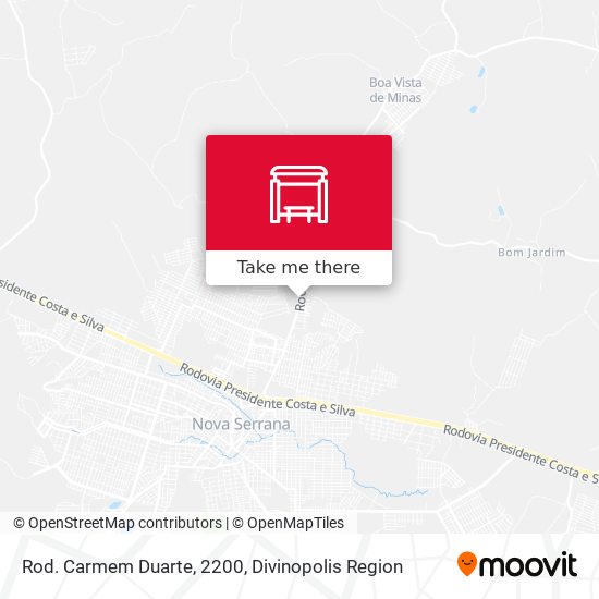 Rod. Carmem Duarte, 2200 map