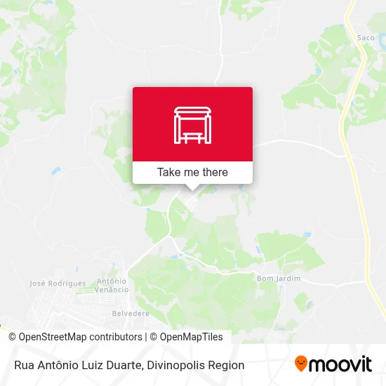 Rua Antônio Luiz Duarte map