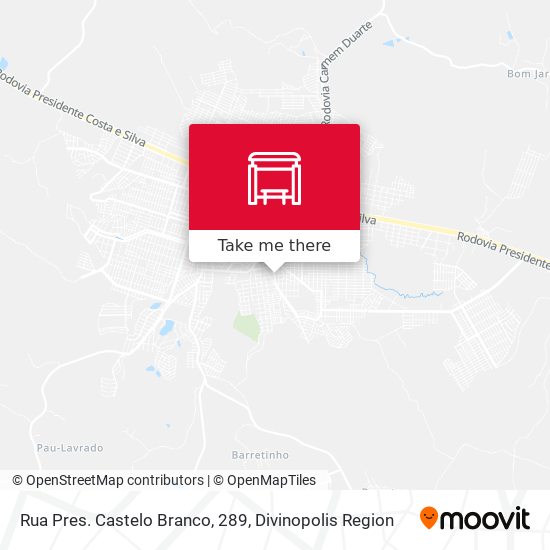 Rua Pres. Castelo Branco, 289 map