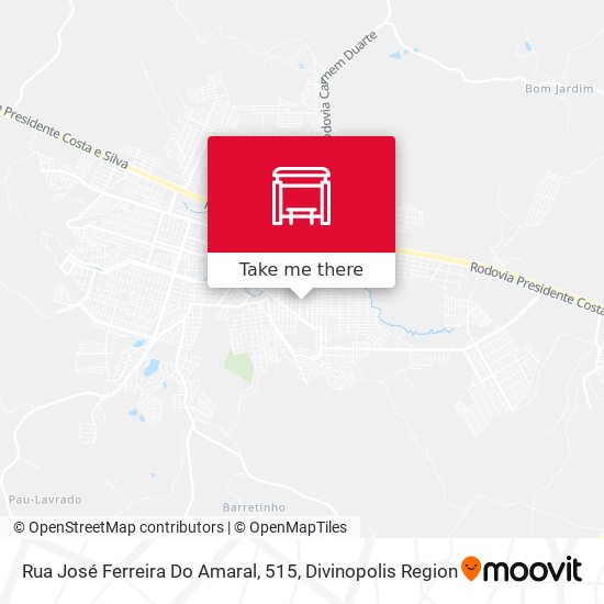 Rua José Ferreira Do Amaral, 515 map