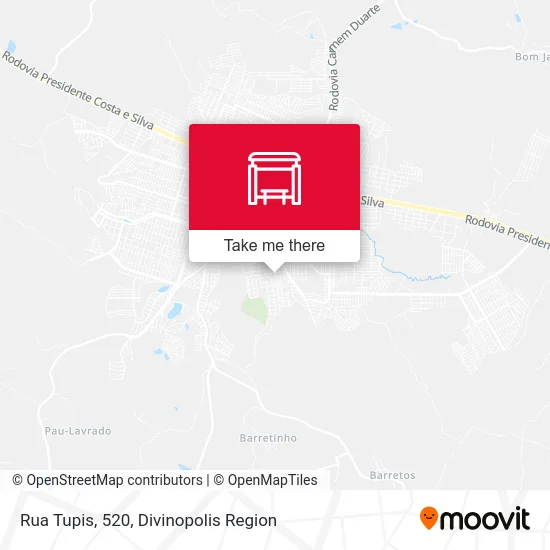 Rua Tupis, 520 map
