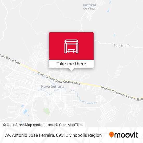 Av. Antônio José Ferreira, 693 map
