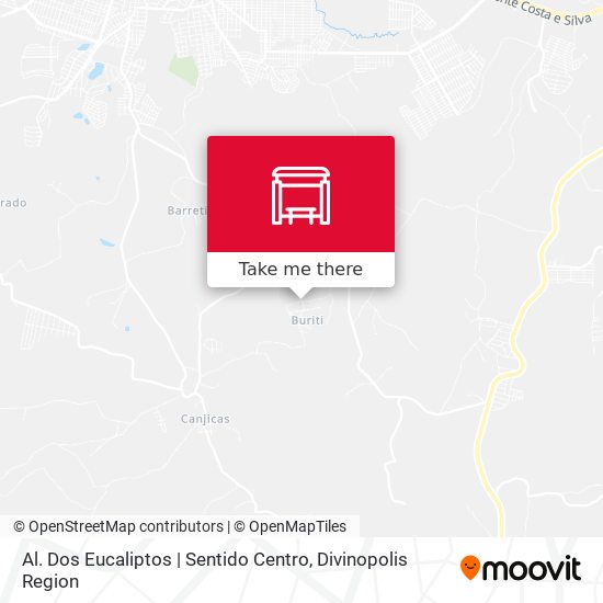 Al. Dos Eucaliptos | Sentido Centro map
