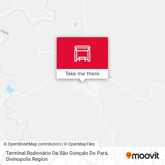 Terminal Rodoviário De São Gonçalo Do Pará map