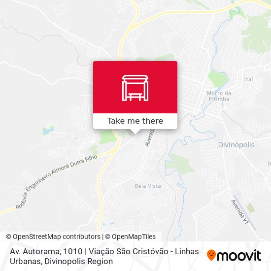 Av. Autorama, 1010 | Viação São Cristóvão - Linhas Urbanas map