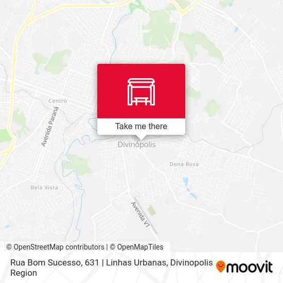 Rua Bom Sucesso, 631 | Linhas Urbanas map