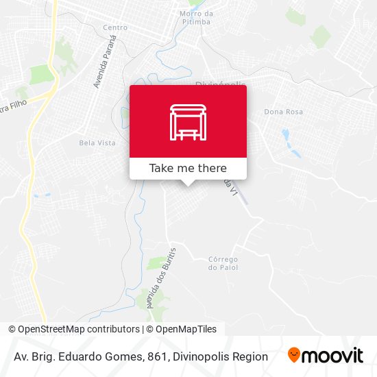 Av. Brig. Eduardo Gomes, 861 map