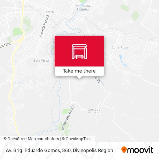 Av. Brig. Eduardo Gomes, 860 map
