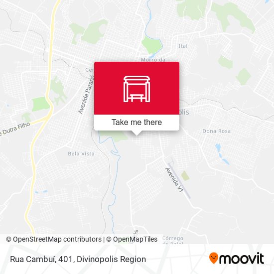 Rua Cambuí, 401 map