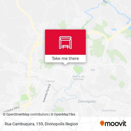 Rua Cambuquira, 159 map