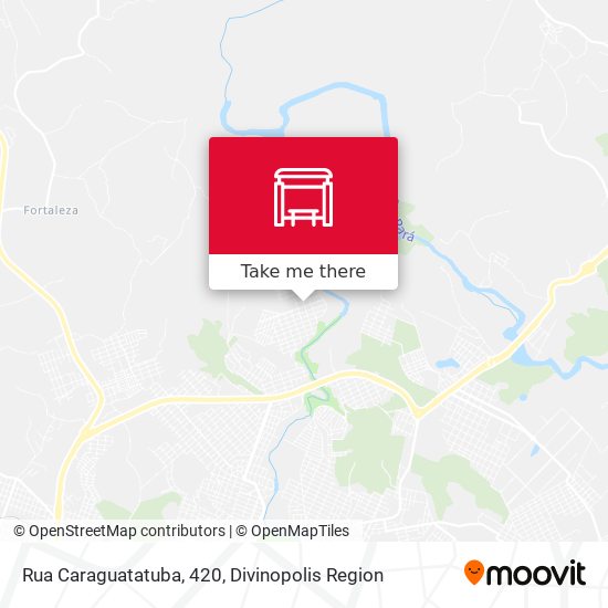 Rua Caraguatatuba, 420 map