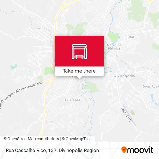 Rua Cascalho Rico, 137 map