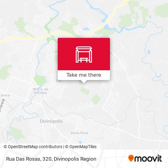 Rua Das Rosas, 320 map