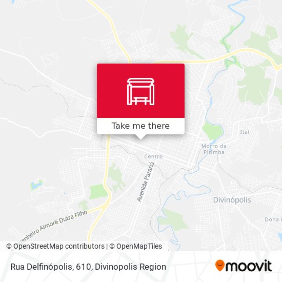 Rua Delfinópolis, 610 map