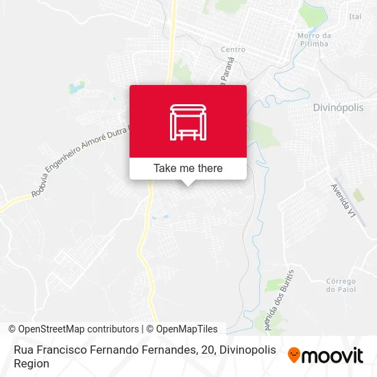 Rua Francisco Fernando Fernandes, 20 map