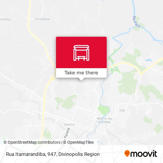 Rua Itamarandiba, 947 map