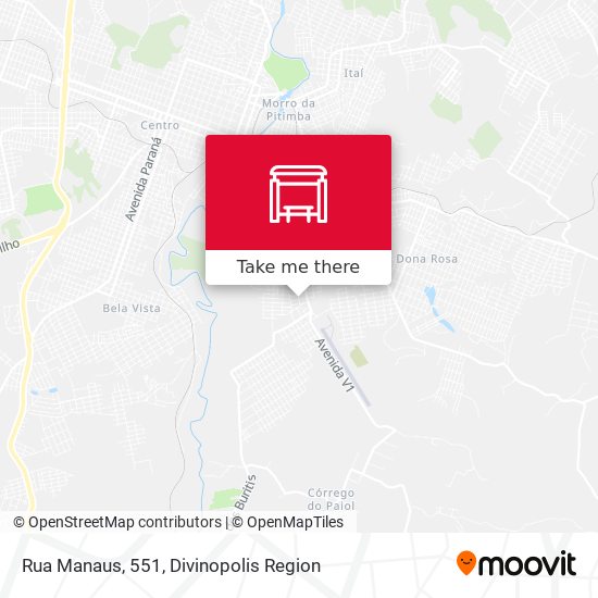 Rua Manaus, 551 map