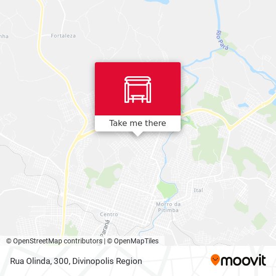 Rua Olinda, 300 map