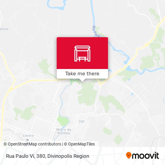 Rua Paulo Vi, 380 map