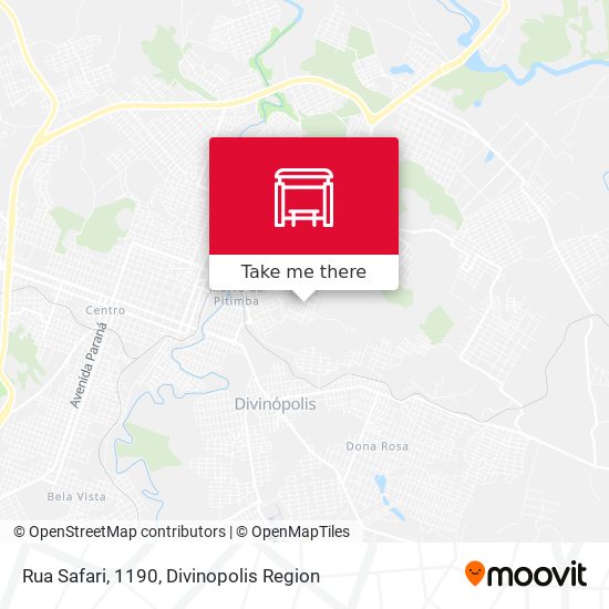 Rua Safari, 1190 map