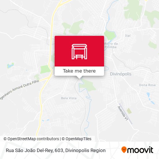 Rua São João Del-Rey, 603 map