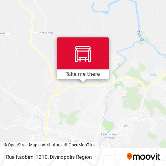 Rua Itaobim, 1210 map