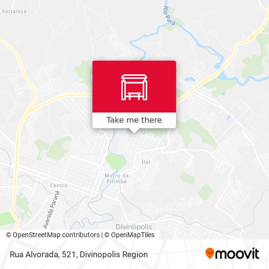 Rua Alvorada, 521 map