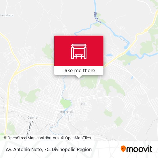 Av. Antônio Neto, 75 map