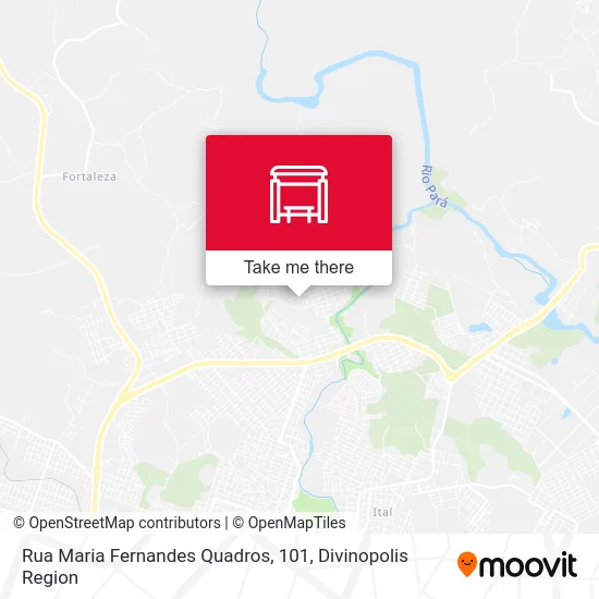 Rua Maria Fernandes Quadros, 101 map
