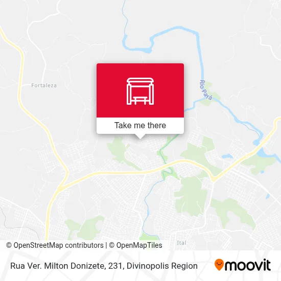 Rua Ver. Milton Donizete, 231 map