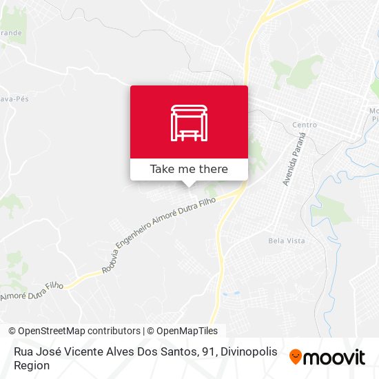 Rua José Vicente Alves Dos Santos, 91 map