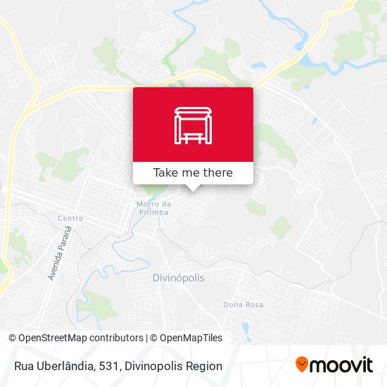 Rua Uberlândia, 531 map