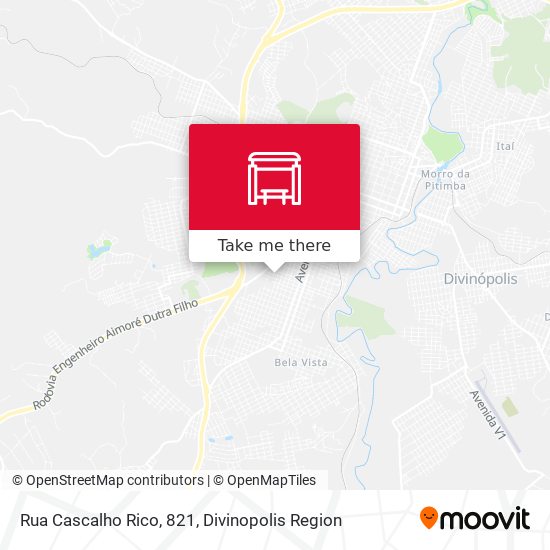 Rua Cascalho Rico, 821 map