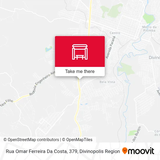 Rua Omar Ferreira Da Costa, 379 map