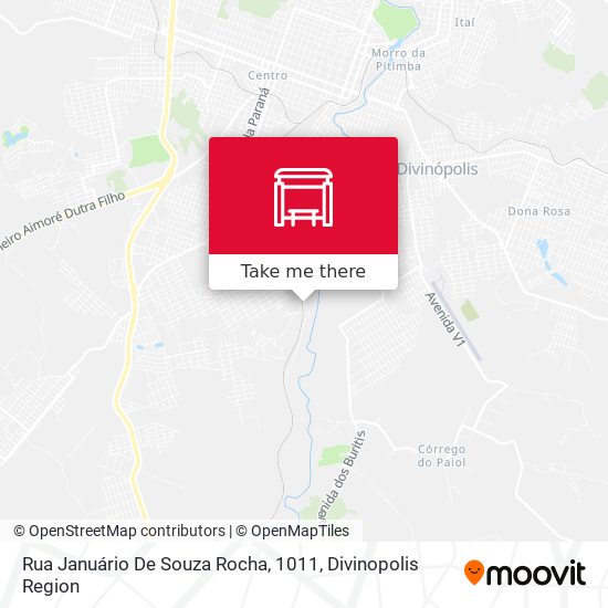 Rua Januário De Souza Rocha, 1011 map