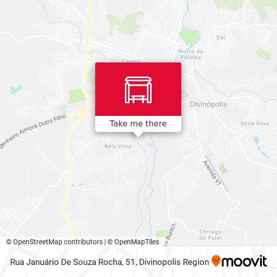Rua Januário De Souza Rocha, 51 map