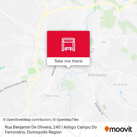 Rua Benjamin De Oliveira, 240 | Antigo Campo Do Ferroviário map