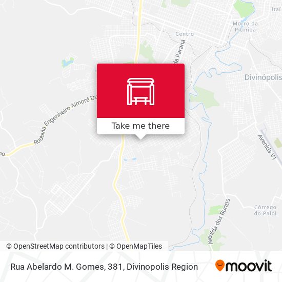 Rua Abelardo M. Gomes, 381 map