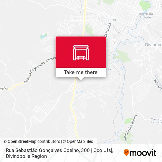 Rua Sebastião Gonçalves Coelho, 300 | Cco Ufsj map