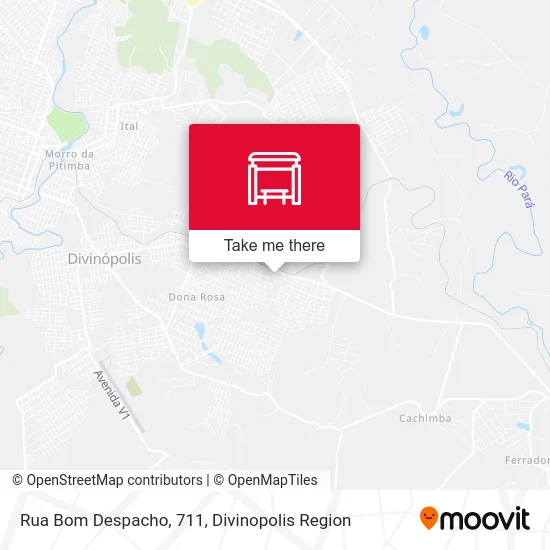 Rua Bom Despacho, 711 map