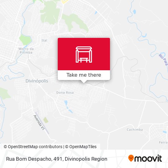 Rua Bom Despacho, 491 map