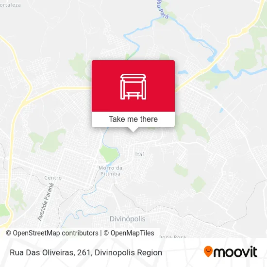 Rua Das Oliveiras, 261 map