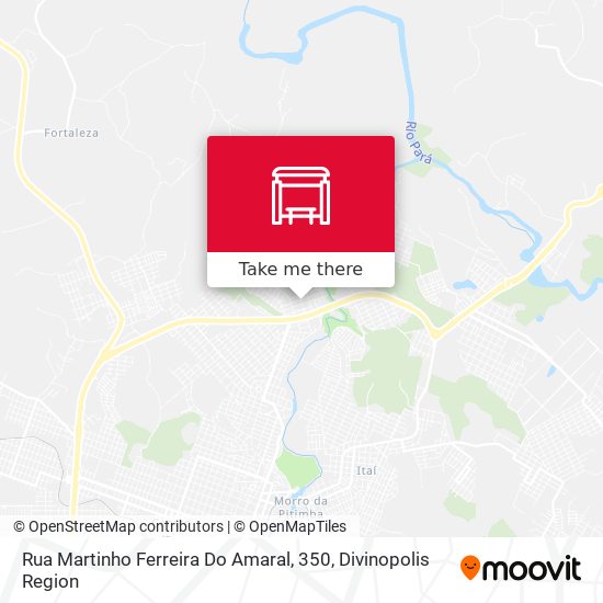 Rua Martinho Ferreira Do Amaral, 350 map