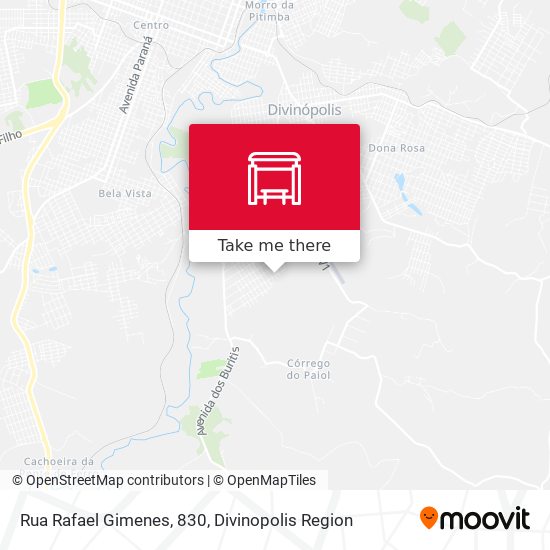 Rua Rafael Gimenes, 830 map