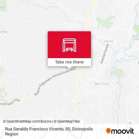Rua Geraldo Francisco Vicente, 50 map