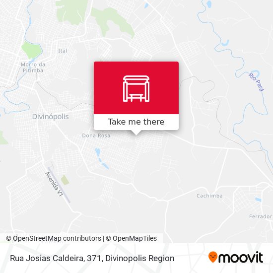 Rua Josias Caldeira, 371 map
