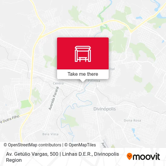 Av. Getúlio Vargas, 500 | Linhas D.E.R. map