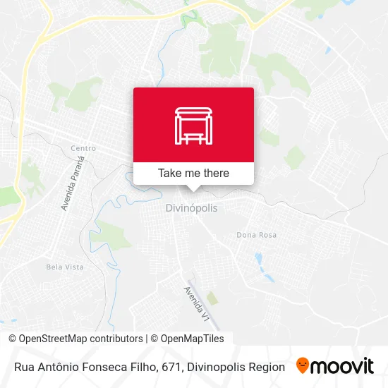 Rua Antônio Fonseca Filho, 671 map
