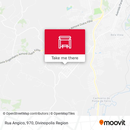 Rua Angico, 970 map