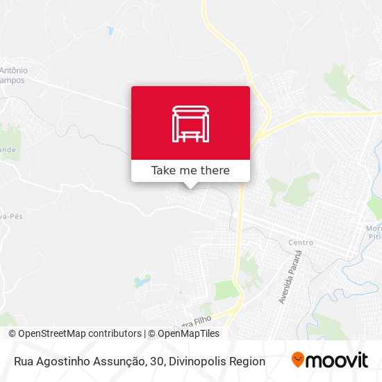 Rua Agostinho Assunção, 30 map